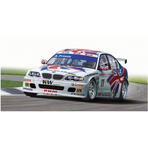 NuNu 1/24 BMW 320i E46 Donington Winner ETCC Plastic Model Kit [24033]