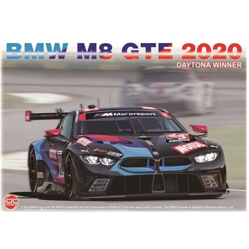 NuNu 1/24 BMW M8 GTE 2020 Daytona Winner Plastic Model KIt