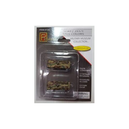 Pegasus 1/144 Sd. Kfz. 251/1 Fall Colors, prepainted