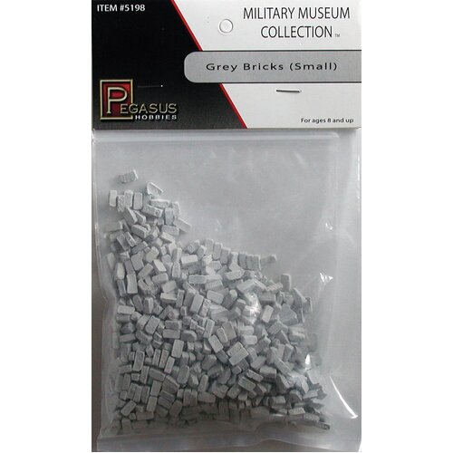 Pegasus 28mm Small Grey Bricks  [5198]