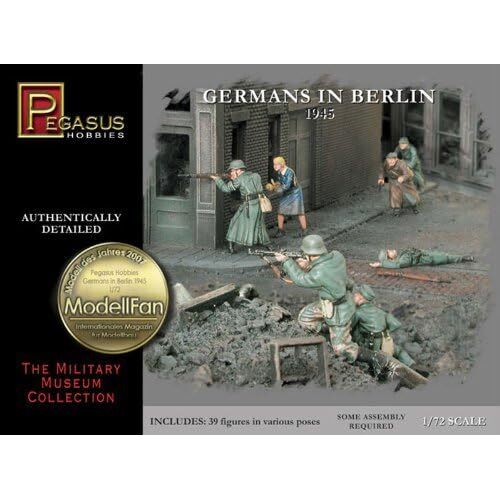 Pegasus 1/72 Germans in Berlin 1945 (30 piece set)