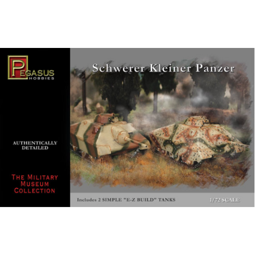 Pegasus 1/72 German Schwerekleinerpanzer Tanks (2 per pack)