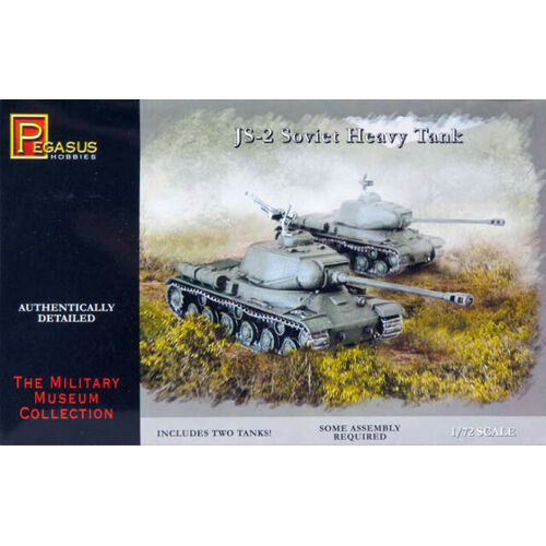 Pegasus JS-2 Soviet Heavy Tanks (2 per pack)