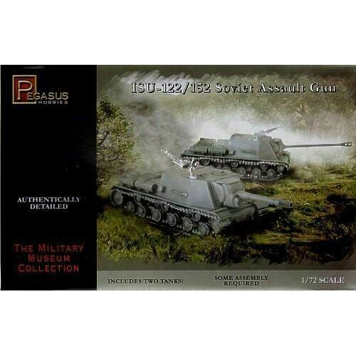 Pegasus ISU-122/152 Soviet Assault Guns (2 per pack)