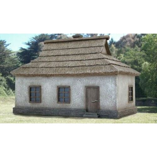 Pegasus 1/72 Ukrainian Style House - Pre-painted cold cast (1 per pack)