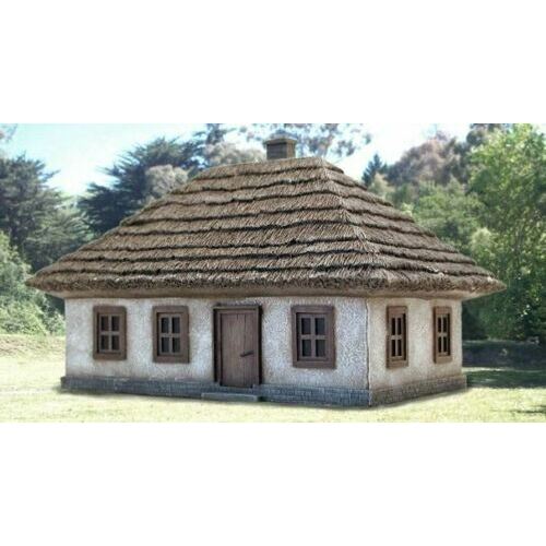 Pegasus 1/72 Ukrainian Style House - Pre-painted cold cast (2 per pack)