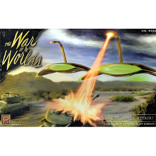 Pegasus 1/144 War of the Worlds: War Machines Attack Plastic Model Kit [9002]