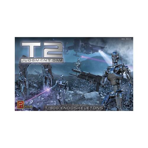 Pegasus 1/32 Terminator 2 T-800 Endoskeletons Plastic Model Kit [9017]