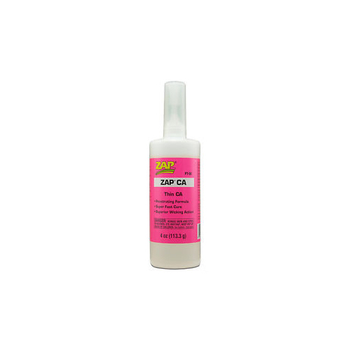 Zap-A-Gap CA Thin Cyanoacrylate (Pink) 4oz/113.3g