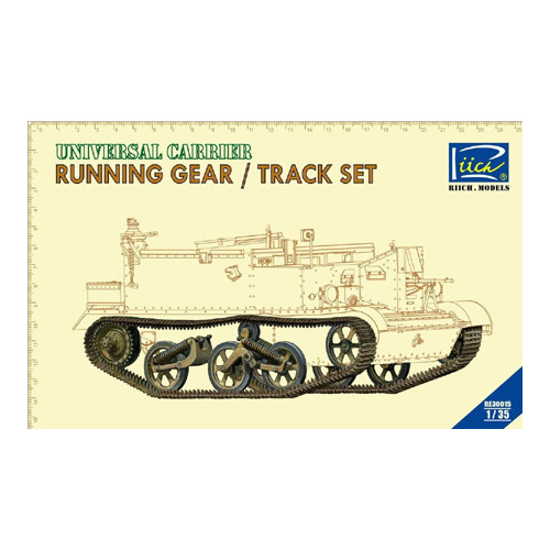 Riich Models 1/35 Running gear & Tracks set  for Universal Carrier Plastic Model Kit