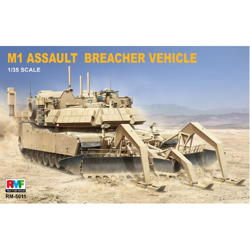 Ryefield 1/35 M1 Assault Breacher Vehicle Plastic Model Kit