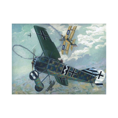 Roden 1/72 FOKKER E.V/D.VIII Plastic Model Kit