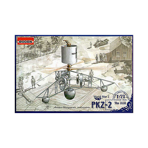 Roden 1/72 PKZ 2 Plastic Model Kit