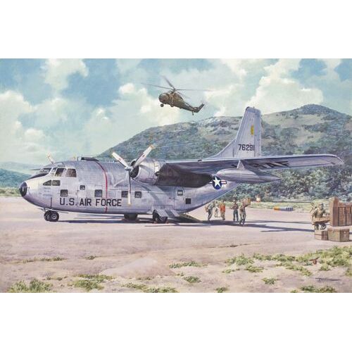 Roden 1/72 Fairchild C-123B Provider Plastic Model Kit