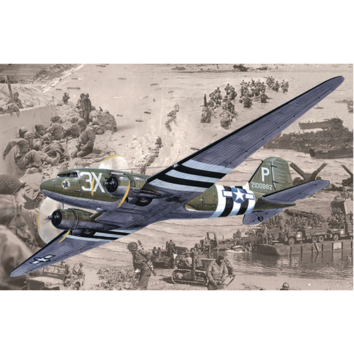 Roden 1/144 Douglas C-47 Skytrain (Dakota MK.III) - Plastic Model Kit