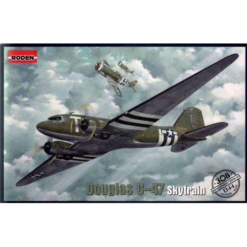 Roden 1/144 Douglas C-47 Skytrain Plastic Model Kit