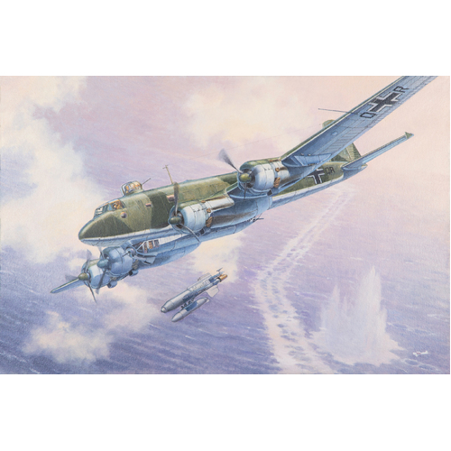 Roden 1/144 Focke-Wulf FW200C-6 Condor Plastic Model Kit