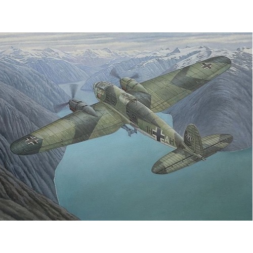 Roden 1/144 Heinkel He111 H-6 Plastic Model Kit