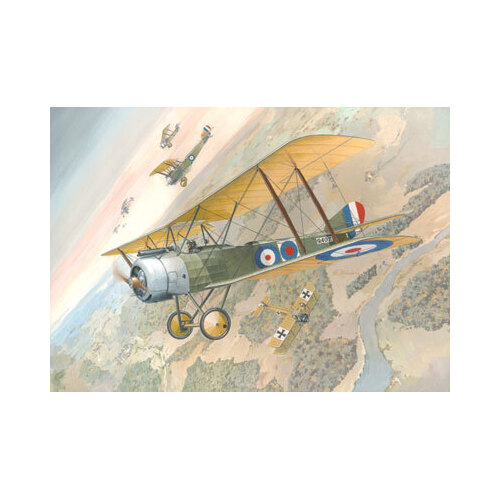 Roden 1/48 SOPWITH 1 1/2 STRUTTER (two-seats ) fighter Plastic Model Kit