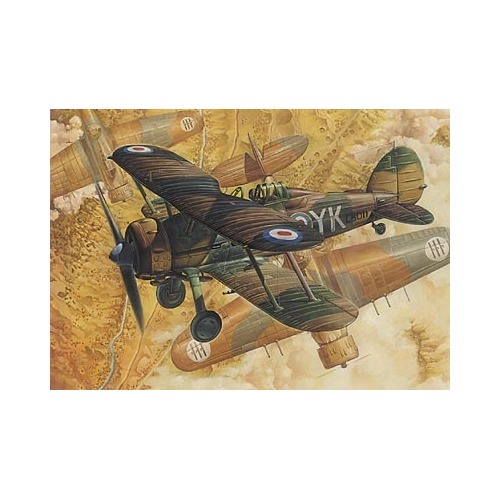 Roden 1/48 GLOSTER GLADIATOR Mk.I Plastic Model Kit