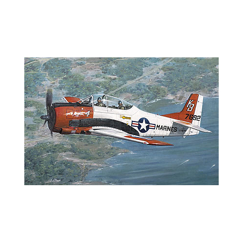 Roden 1/48 North American T-28B Trojan Plastic Model Kit