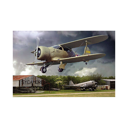 Roden 1/48 Beechcraft UC-43 Traveller Plastic Model Kit