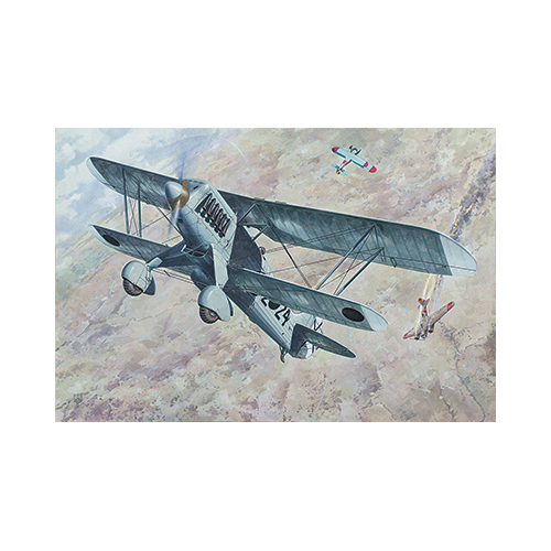 Roden 1/48 Heinkel He 51 B.1 Plastic Model Kit