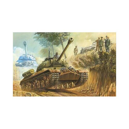 Roden 1/72 IS-3 SOVIET TANK Plastic Model Kit