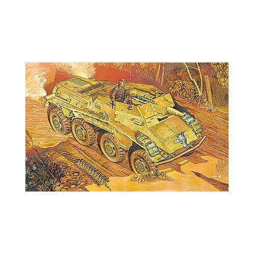 Roden 1/72 Sd.Kfz.234/3 Plastic Model Kit