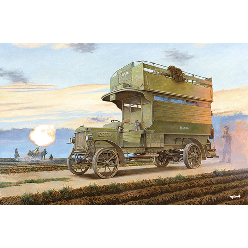 Roden 1/72 Type B Omnibus 'Ole Bill' - Plastic Model Kit