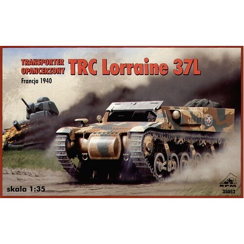 RPM 1/35 TRC Lorrainne 37L Schlepper Armored Tractor -French ver. 1940 Plastic Model Kit