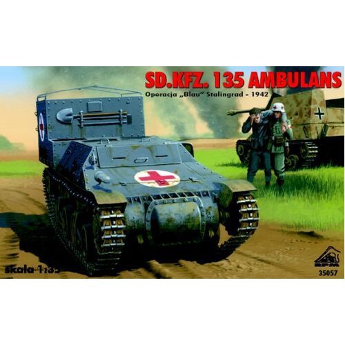 RPM 1/35 Sd.Kfz.135 Ambulans - Stalingrad 1942 Stonne 1940 Plastic Model Kit