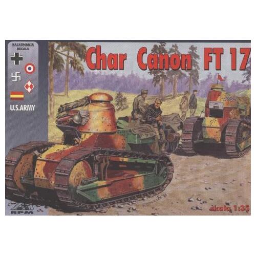 RPM 1/35 Char Canon FT-17 Plastic Model Kit