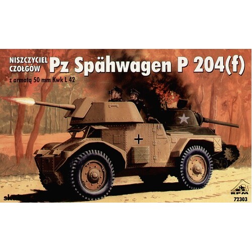 RPM 1/72 Tank Destroyer 50mm L 42 on Pz.Spaehwagen P 204 (f) chassis Plastic Model Kit