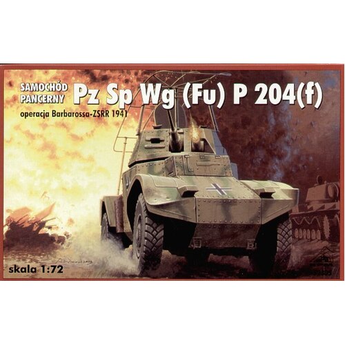 RPM 1/72 Armored car Pz Sp Wg (Fu ) P 204 (f ) Plastic Model Kit