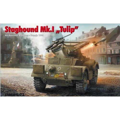 RPM 1/72 STAGHOUND Mk.I Tulip Plastic Model Kit