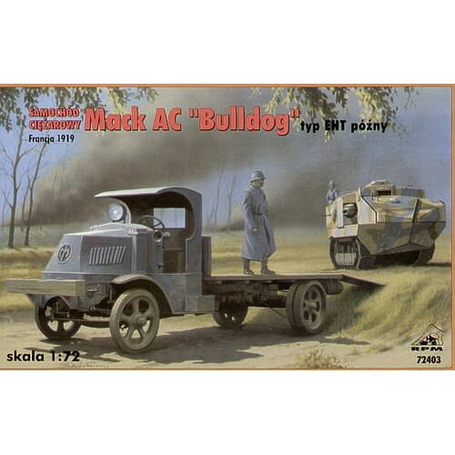 RPM 1/72 MACK AC "Bulldog" Truck type EHT - late Plastic Model Kit