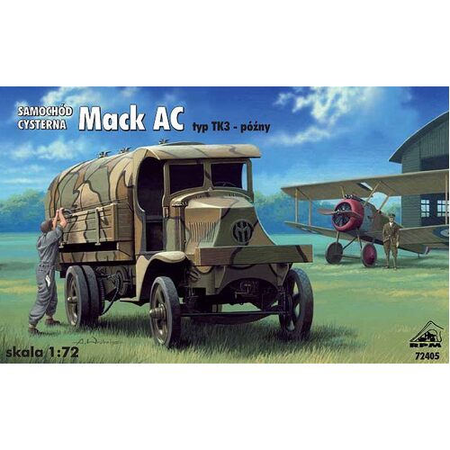 RPM 1/72 Fuel Truck Mack AC typ TK3- late version Plastic Model Kit