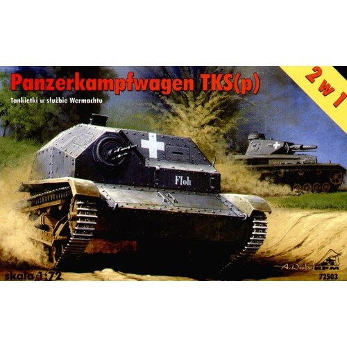 RPM 1/72 PANZERKAMPFWAGEN TKS (p) 2 in 1 Plastic Model Kit