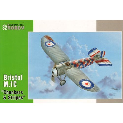 Special Hobby 1/32 Bristol M.1C “Checkers & Stripes” Plastic Model Kit