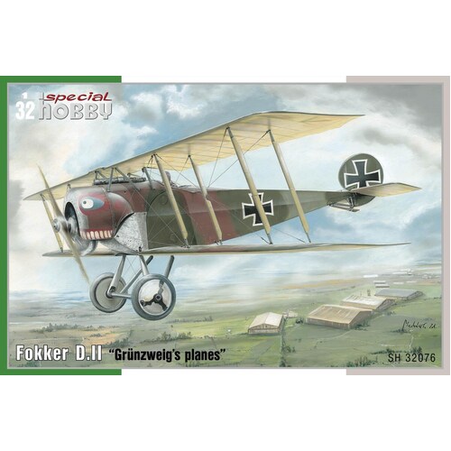 Special Hobby 1/32 Fokker D.II "Grünzweig`s Planes" Plastic Model Kit