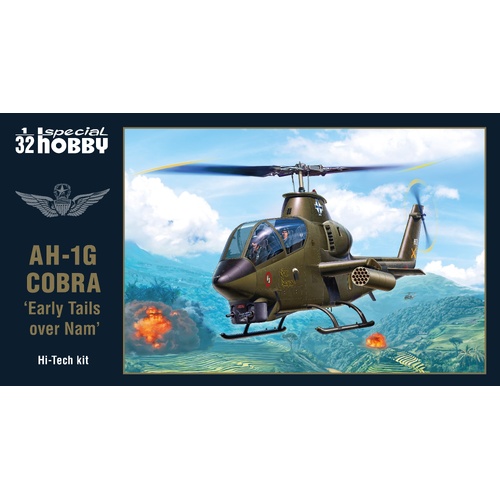 Special Hobby 1/32 AH-1G Cobra ‘Early Tails over Vietnam’ Hi-Tech Kit Plastic Model Kit