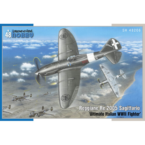 Special Hobby 1/48 Reggiane Re.2005 Sagittario ‘Ultimate Italian WWII Fighter’ Plastic Model Kit