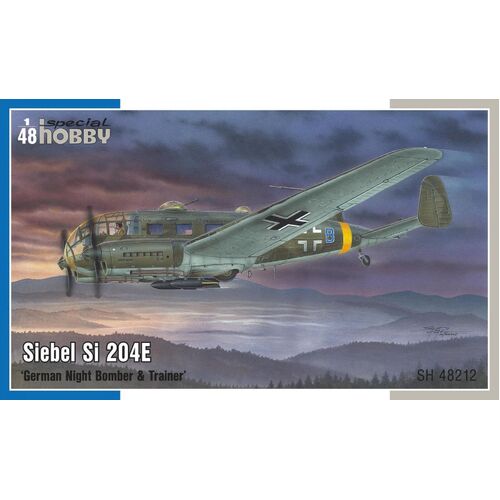 Special Hobby 1/48 Siebel Si 204E ‘German Night Bomber & Trainer’ Plastic Model Kit