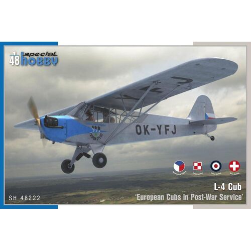 Special Hobby 1/48 L-4 ‘Cub in Post War Service’ Plastic Model Kit