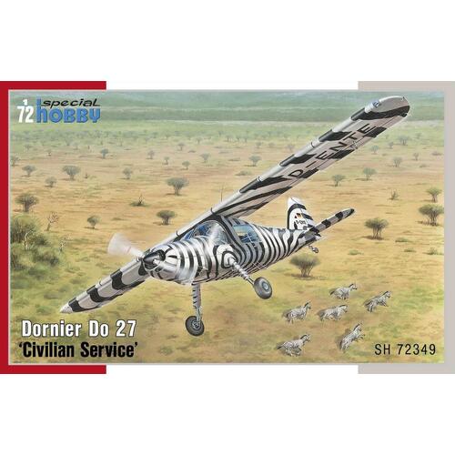 Special Hobby 1/72 Dornier Do 27 "Civilian Service" Plastic Model Kit