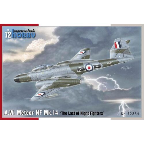 Special Hobby 1/72 A.W. Meteor NF Mk.14 ‘The Last of Night Fighters’ Plastic Model Kit