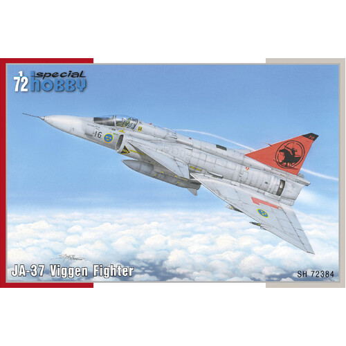 Special Hobby 1/72 JA-37 Viggen Fighter Plastic Model Kit