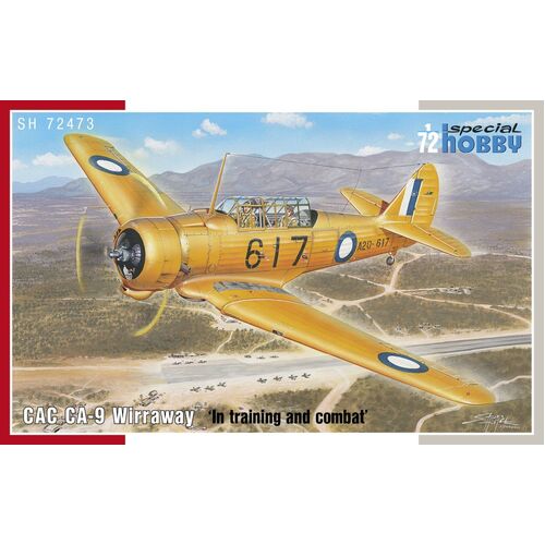 Special Hobby 1/72 CAC CA-9 Wirraway ‘In training and combat’ Plastic Model Kit *Aus Decals*