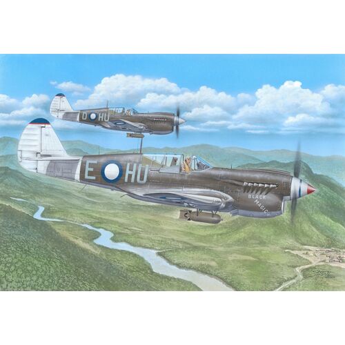 Special Hobby 1/72 Kittyhawk Mk.IV ‘Over the Mediterranean and the Pacific’ Plastic Model Kit *Aus Decals*